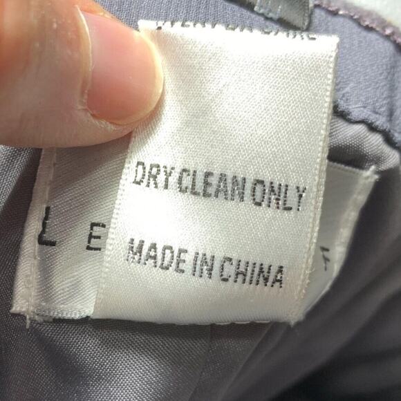 Bill Levkoff Womens Maxi Dress Gown Strapless Sweetheart Formal Gray Size 2 - Picture 12 of 13